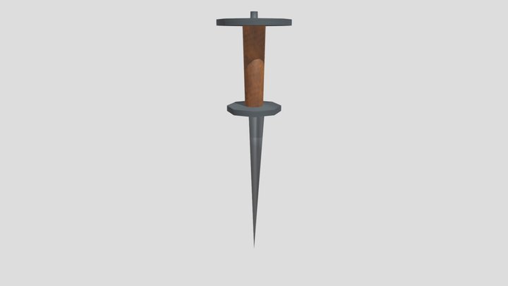 Rondel-dagger 3D models - Sketchfab
