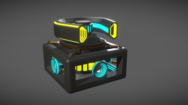 The Adamant - GameObject MagnetCube 01 - TEST 3D Model