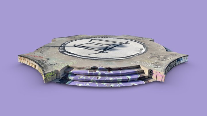 Ashbridges Skate Park 3D Model