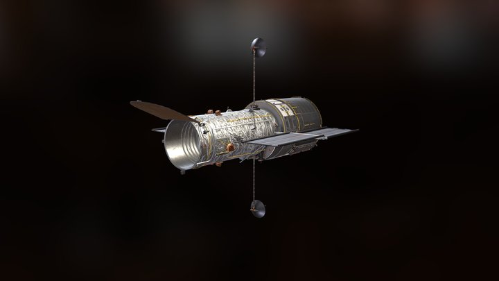 Telescopio Espacial Hubble – Free 3D Model STL
