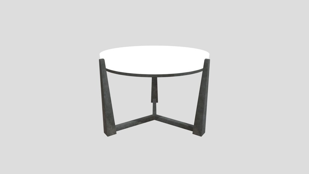 Round End Table