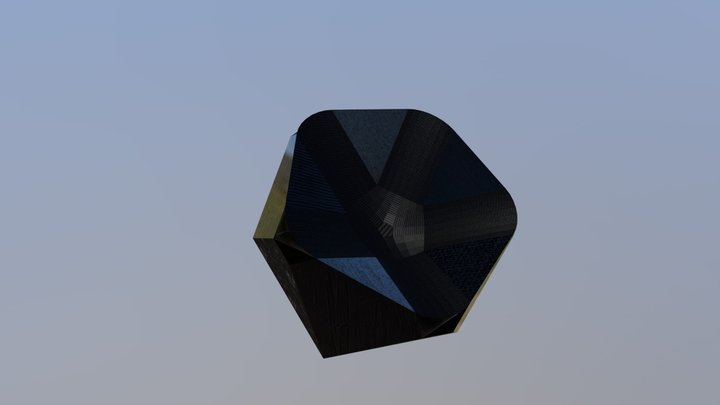 Black Chair 3D Model