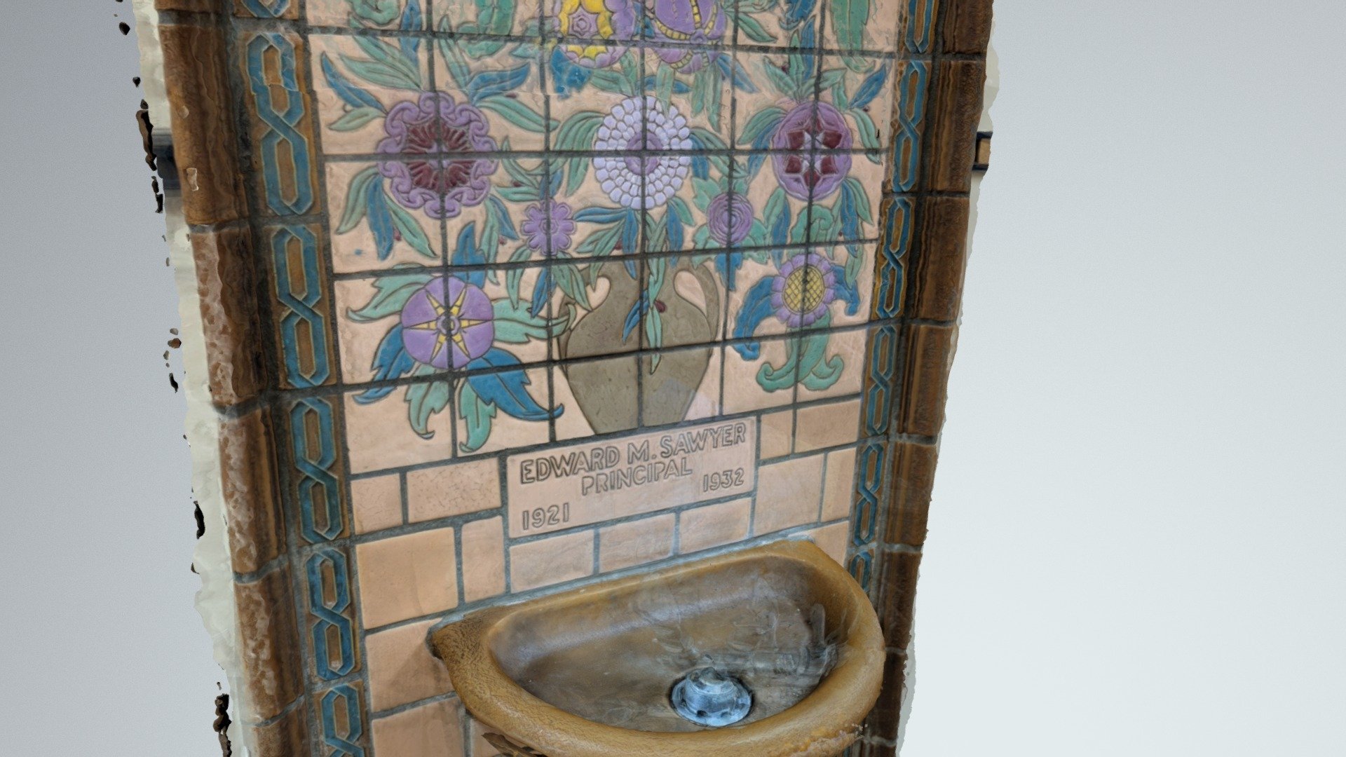 Hyde Park Elementary Historic Fountain