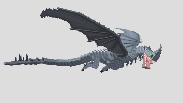 Razorwhip Dragon 3D Model