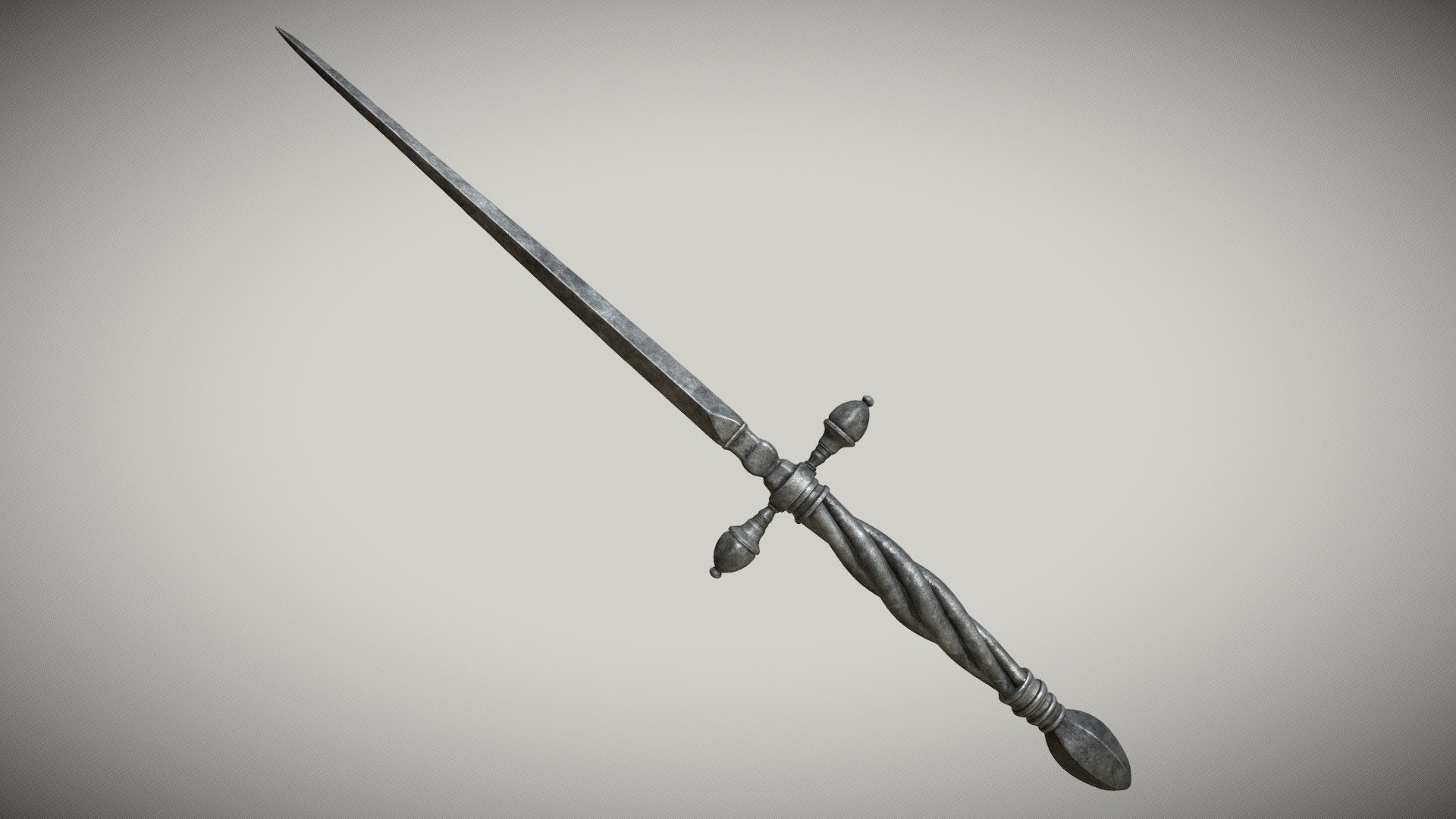 Stiletto Dagger - Download Free 3D model by conkin [86dee7b] - Sketchfab