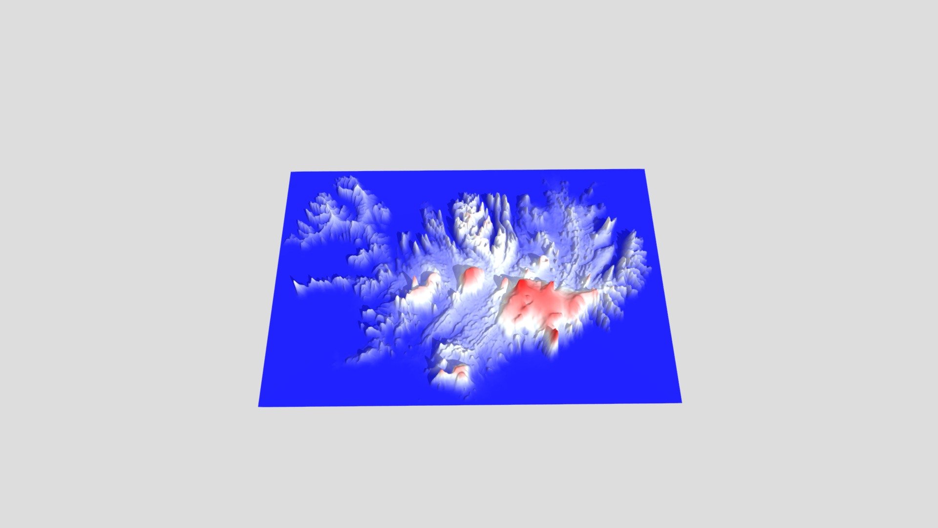 Iceland - Topography