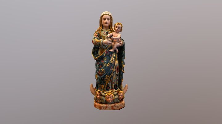 Immaculate Conception 3D Model
