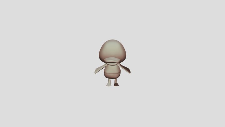 Animal crossing Duck Model 3D Model
