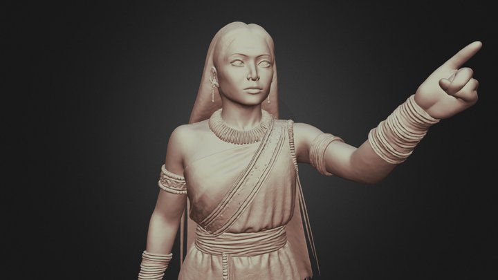 Gaitana 3D Model