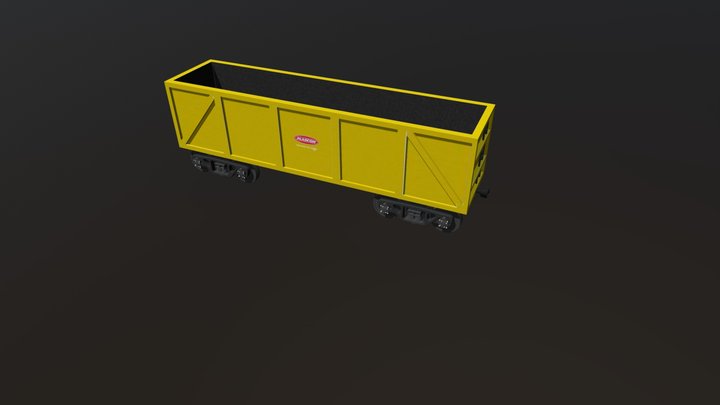 Train Wagon 3D Model
