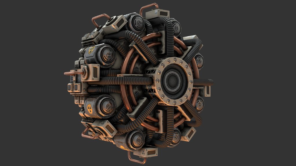 Sci Fi Bomb Inspiration - A 3D model collection by Jesse Davis ...