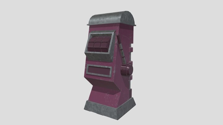 Slot Machine 3D Model