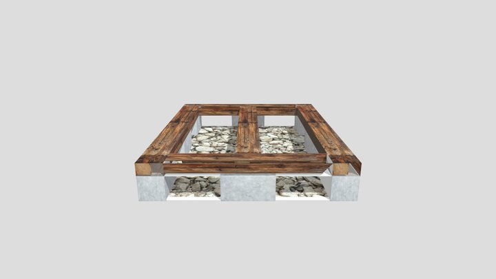 Foundation-WithoutFloor 3D Model