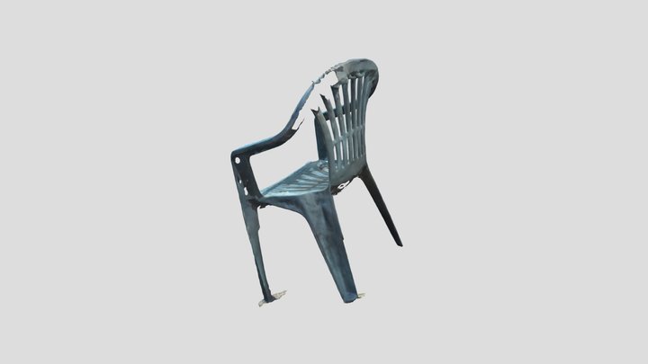 Chair_textured_mesh_medpoly_glb 3D Model