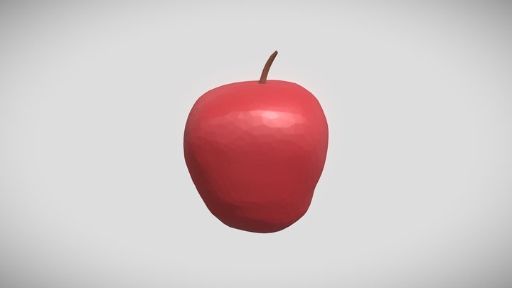 Apple 3D Model