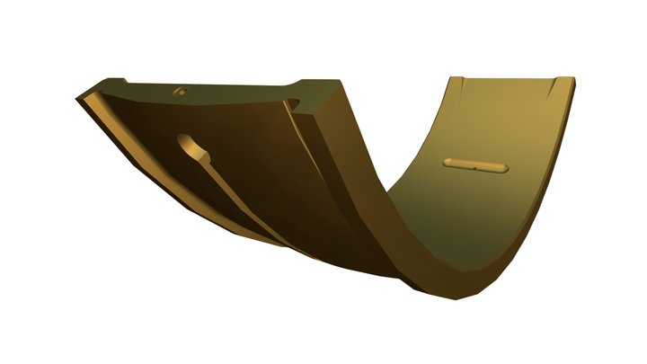 Sliding Bearing – 3D Modeled Part 3D Model