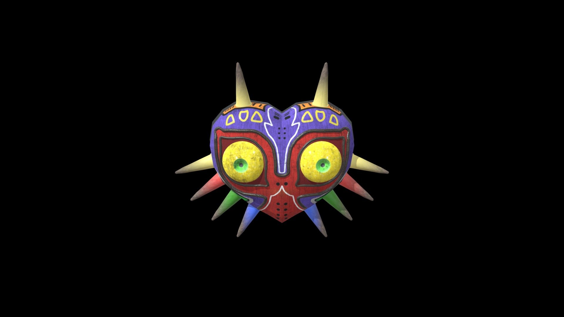 Majoras Mask - 3D model by DeathRayXXVII [86e3f7a] - Sketchfab