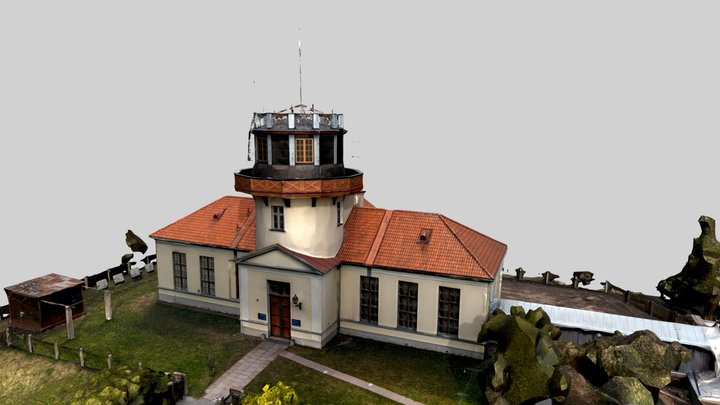 Tartu Old Observatory 3D Model