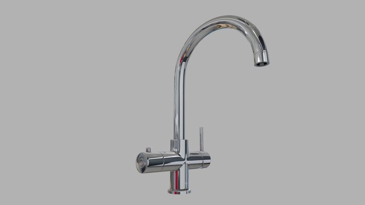 4_IN_1_Chrome 3D Model