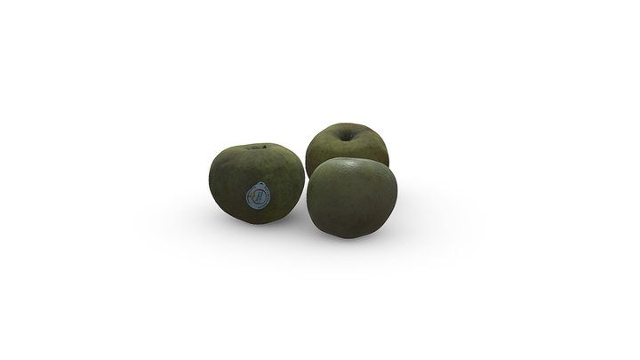 Apples - Raw photogrammetry 3D Model