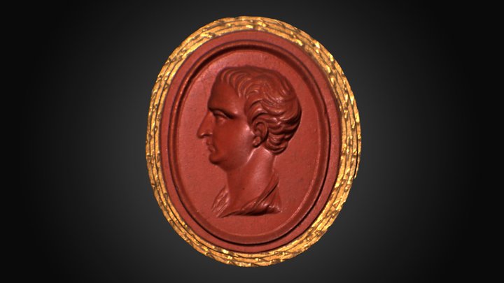 Portret mężczyzny  - model 3D