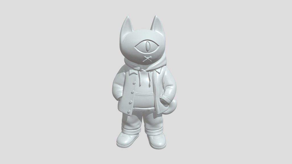 one-eyed cat-headed humanoid