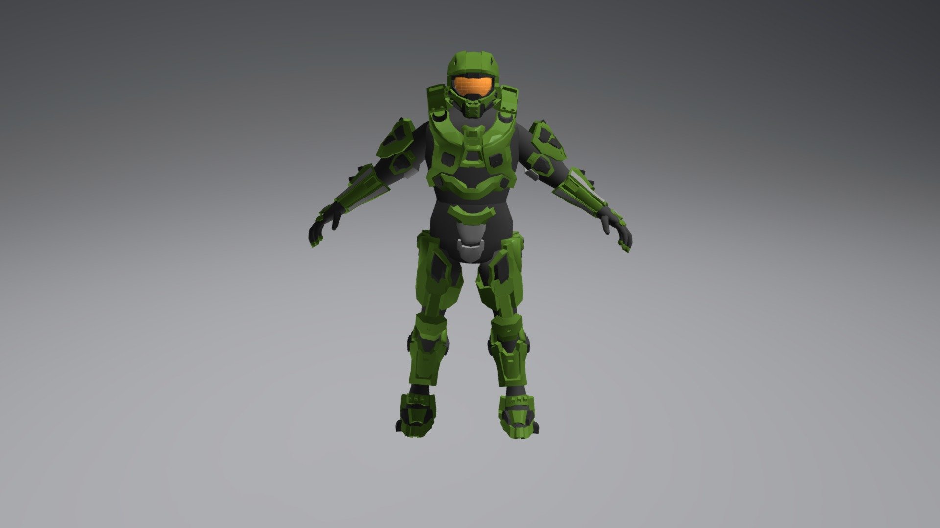 Halo Master Chief 3D model by rroscher (rroscher