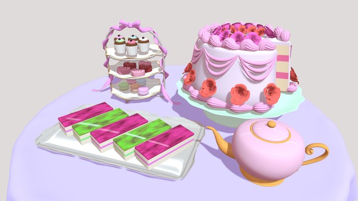 Sweets - Sketchfab Weekly Challenge 2023 3D Model
