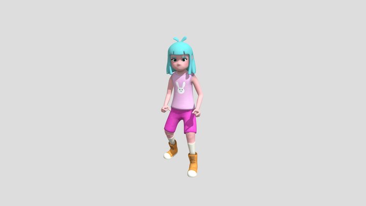 Looking Around 3D Model