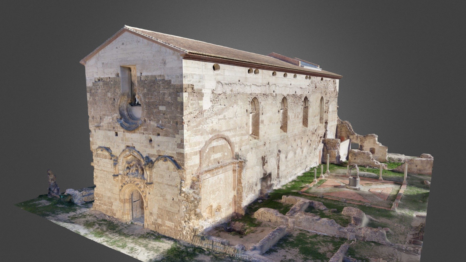 Cartuja de Vall de Crist (Altura, Castellón) 3D model by Virtuarch