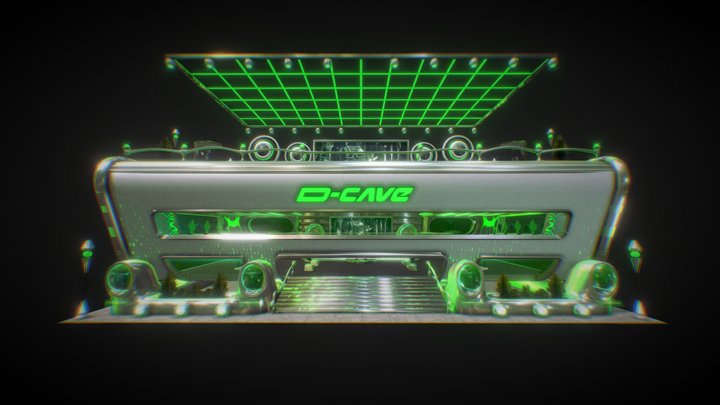 D-Cave Store 3D Model
