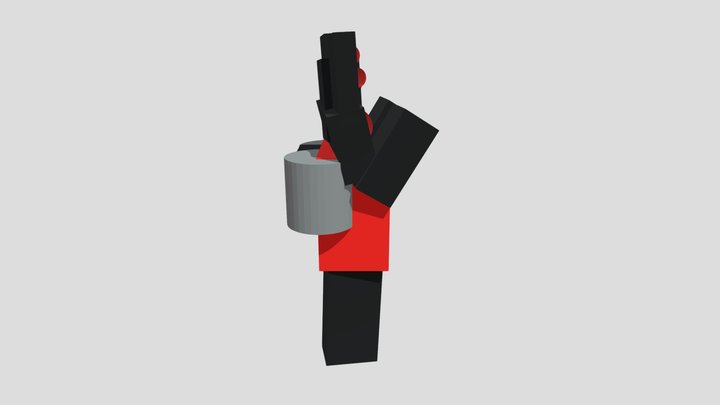 Titan Speakerman 3D Model