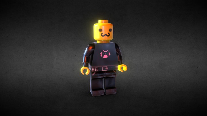 lego_woman 3D Model