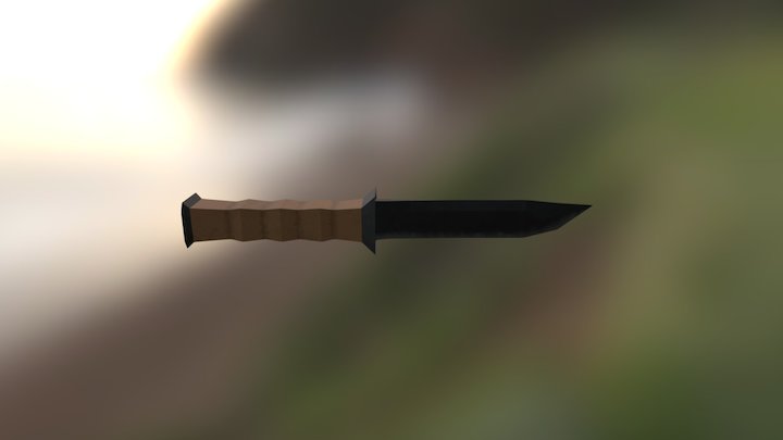 Knife 3D Model