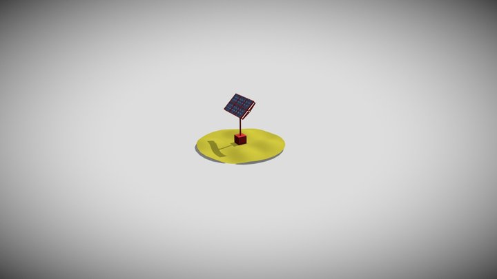 Solarpanel 3D Model