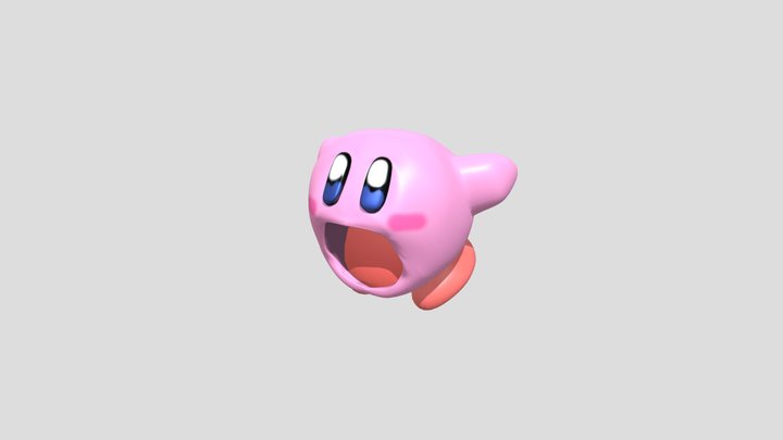 Kirby model 3D 3D Model