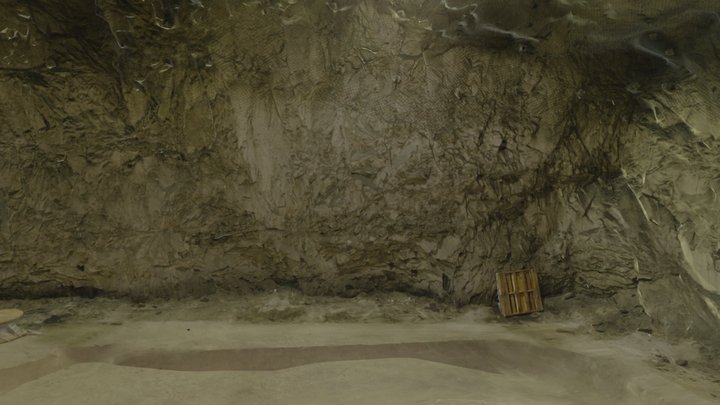 Underground Mine Workbay 3D Model