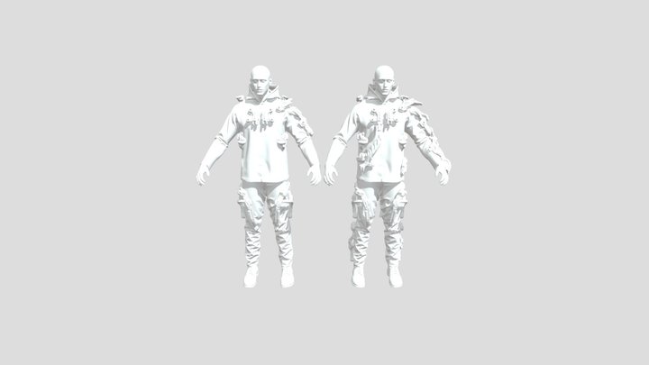 深潜者+焚烧者 3D Model