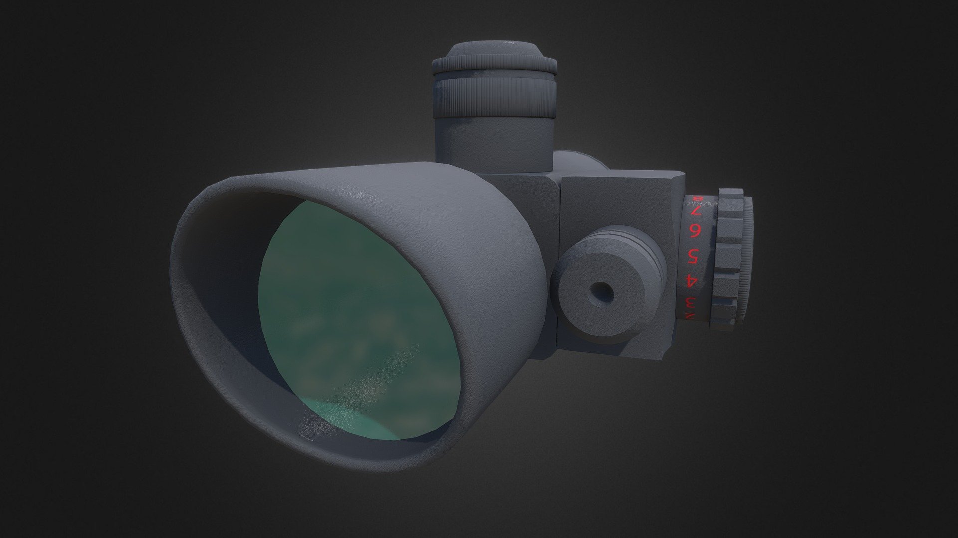 Scope - 3D model by Andy (@andysarcadium) [86ebe9f] - Sketchfab