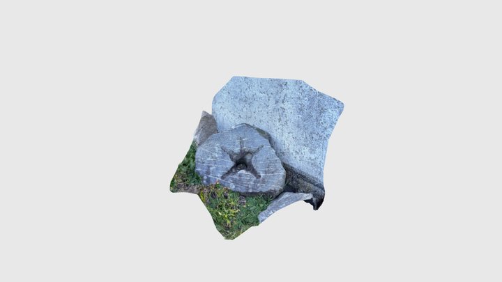 Erzmahlstein 3, Todtnauberg Schwarzwald 3D Model