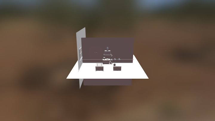 pastry cook kitchen 3D Model