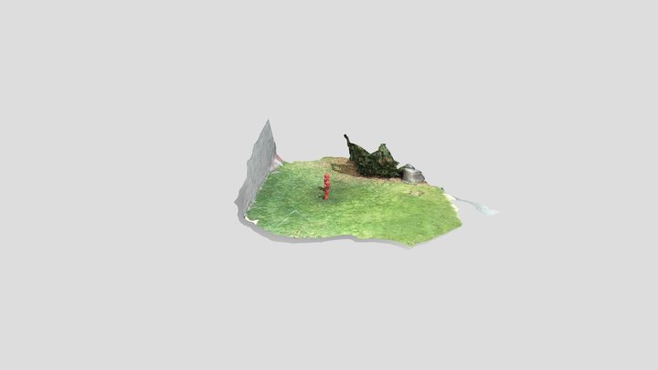 Two Hydrants 3D Model