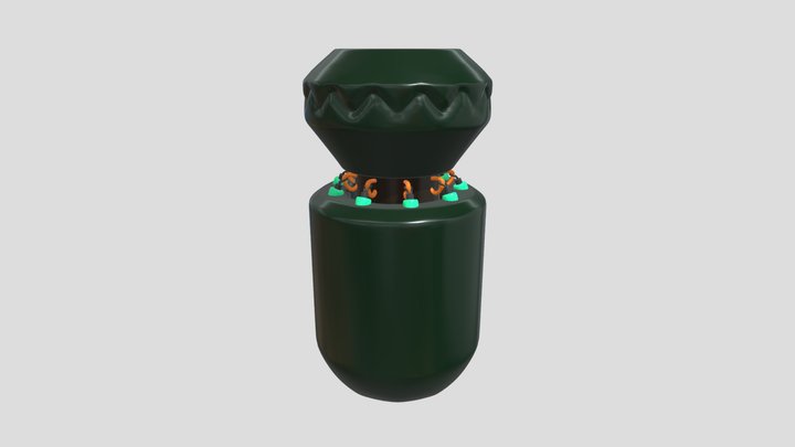 Sci-fi Bomb 3D Model