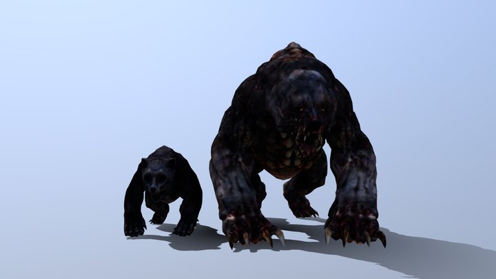 Bear_mutant 3D Model