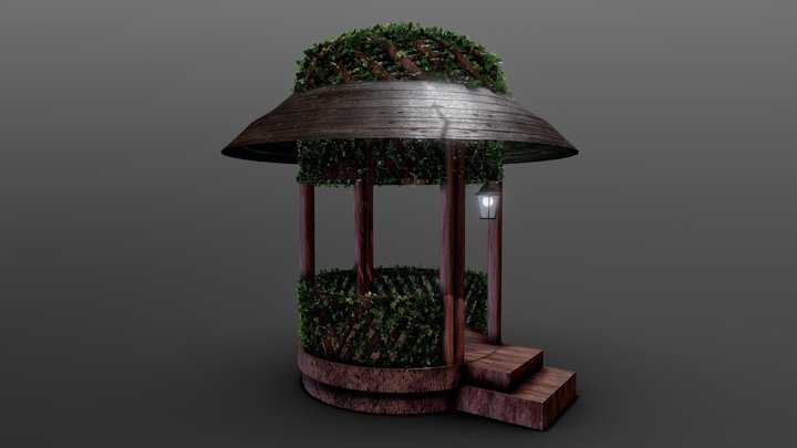 Green Gazebo – Free 3D Model STL