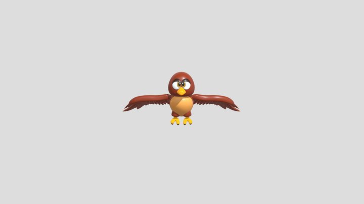 Hoot_SM64_ Custom 3D Model