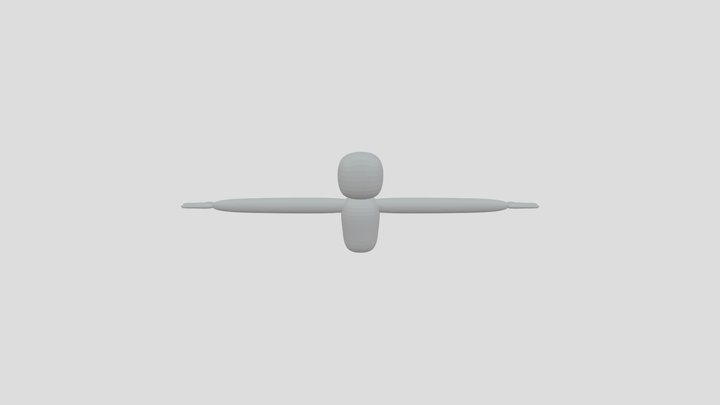 Player Model For Ur Gtag Fangame (Rigged) 3D Model