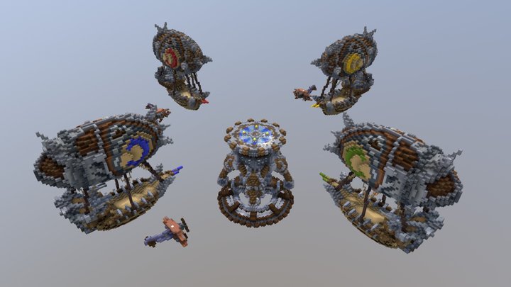 Steampunk 3D Model