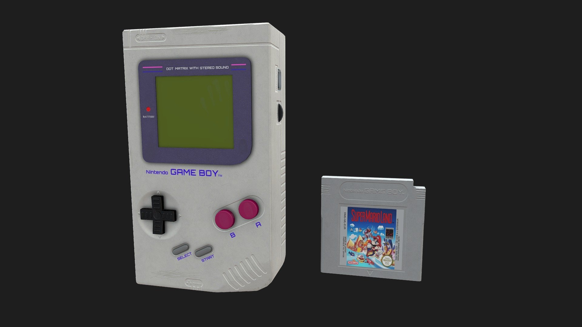 ArtStation - Gameboy