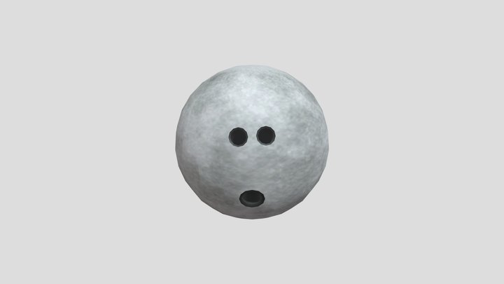[Paper Mario: Sticker Star] Bowling Ball – Kostenloses 3D-Modell STL